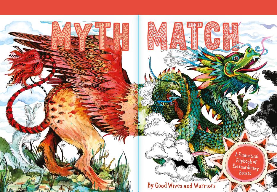 Myth Match: A Fantastical Flipbook of Extraordinary Beasts